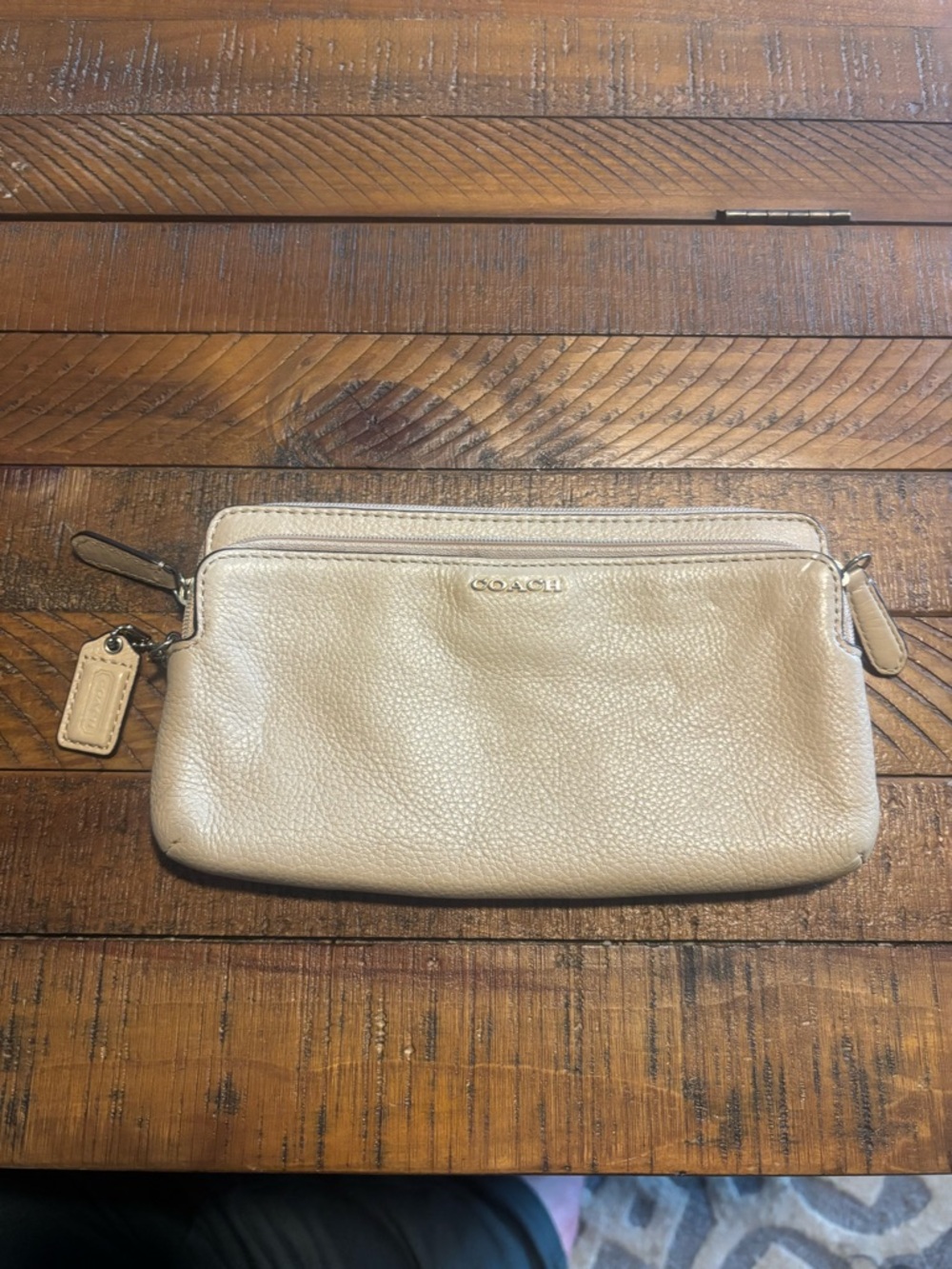 Coach Pebble Leather Wallet